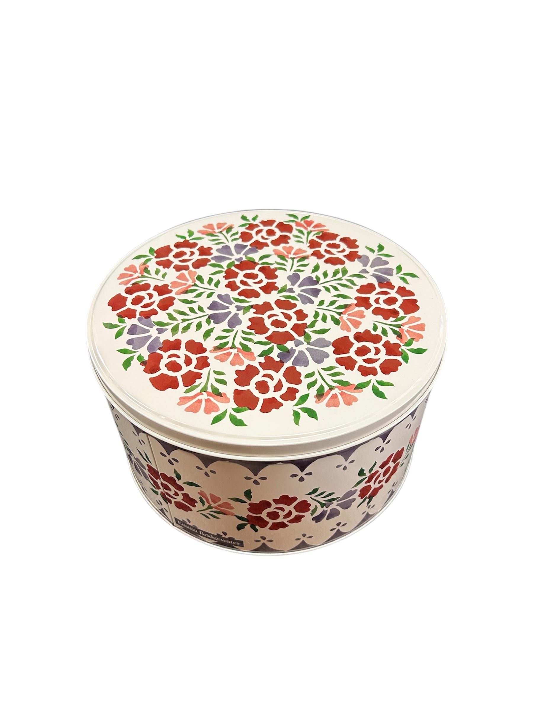 Antique Rose Round Tin- Medium