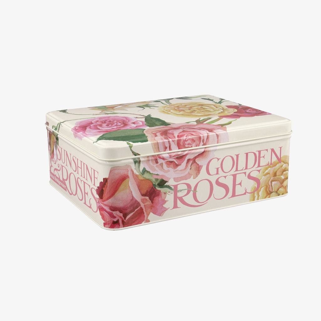 Roses All My Life Rectangle Tin