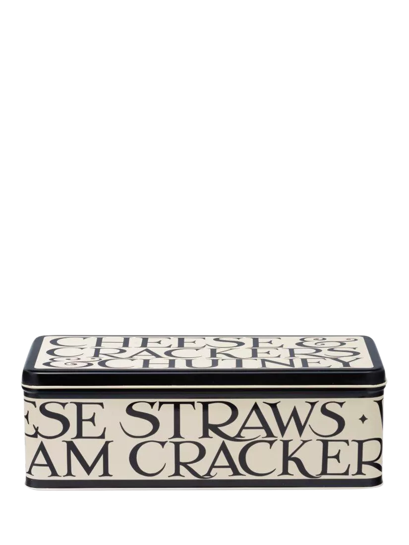 Black Toast & Marmalade Cracker Tin