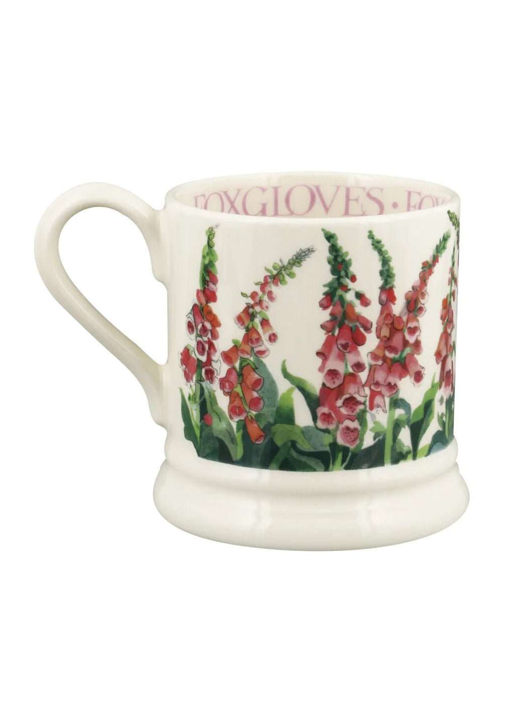 Half Pint Mug- Foxgloves