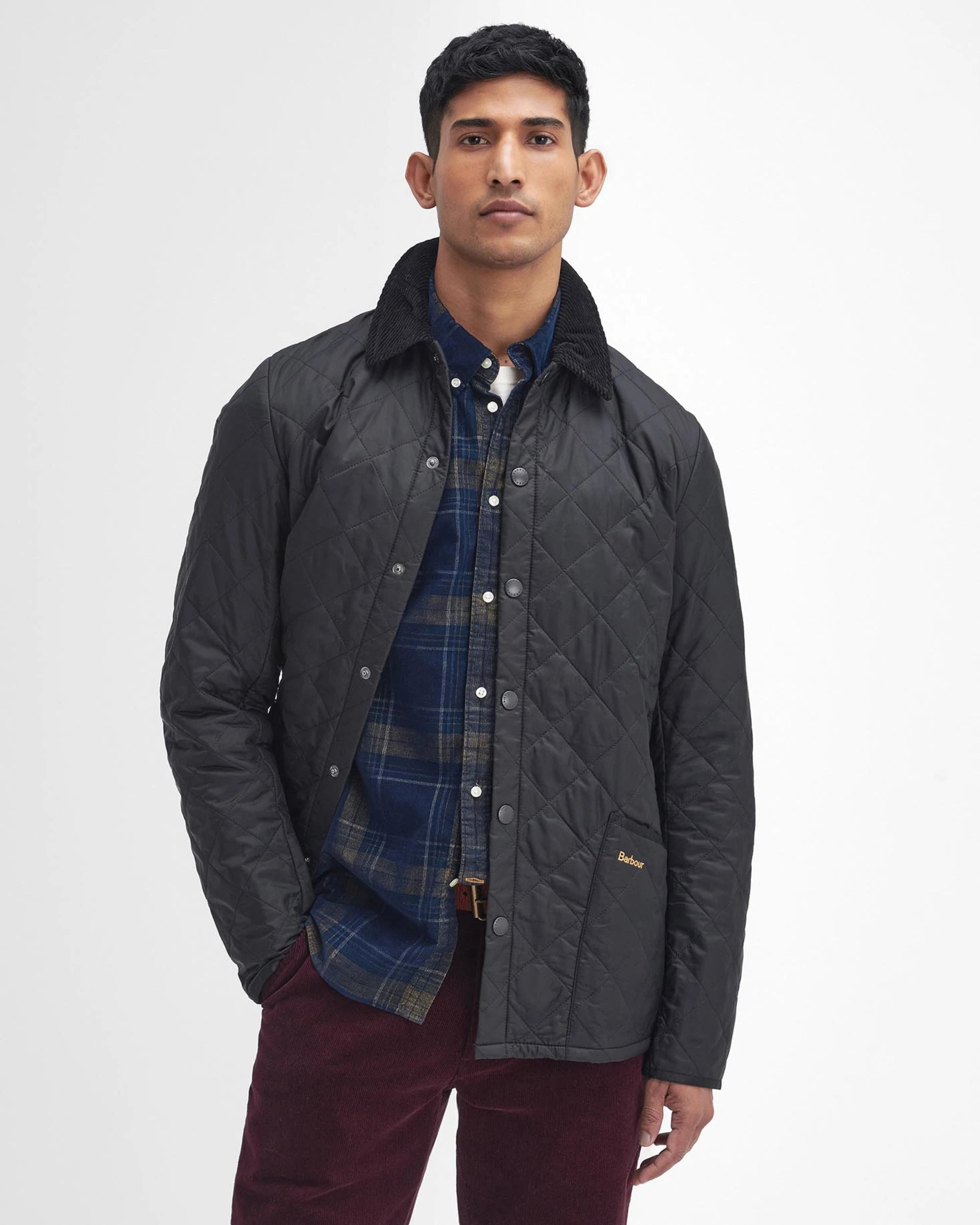 Barbour Heritage Liddesdale Quilted Jacket Black