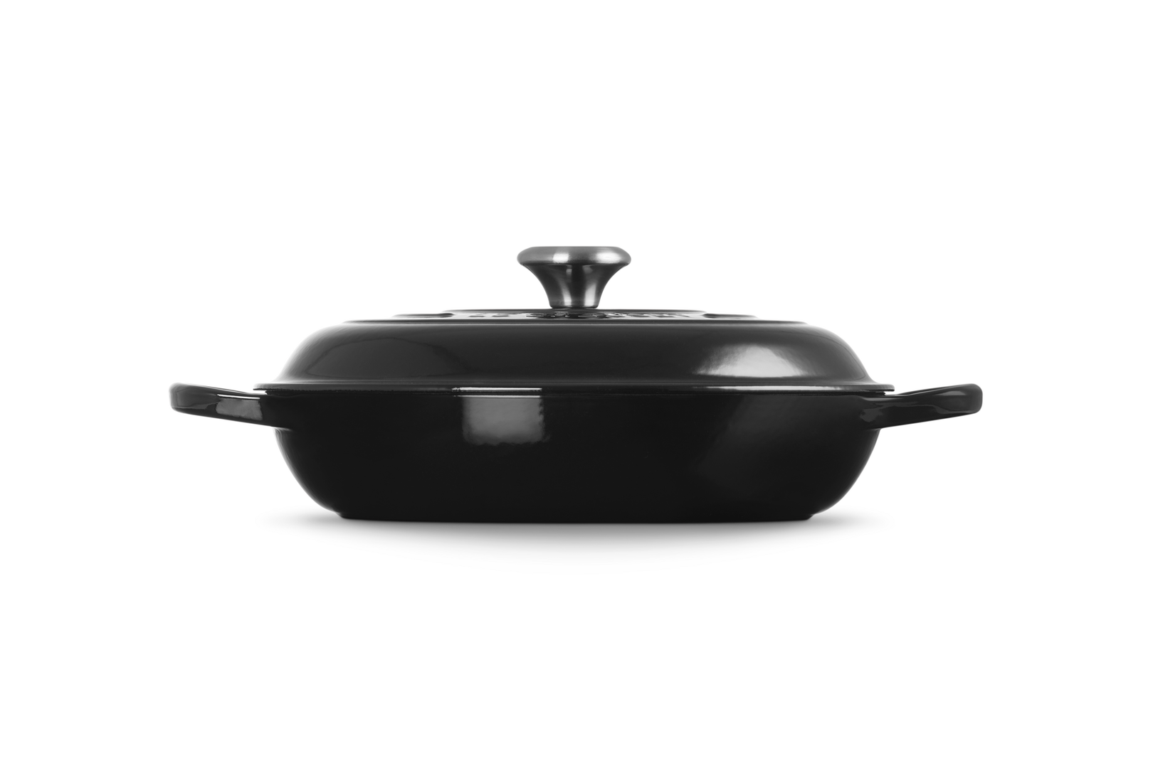 Signature Shallow Casserole 30cm-Matte Black