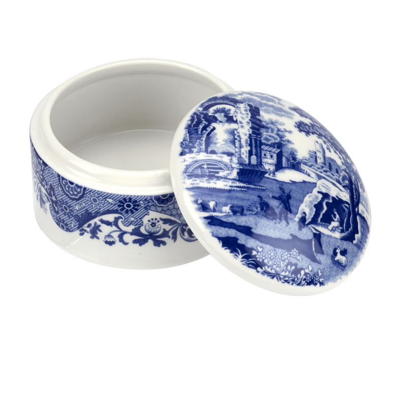 Blue Italian Round Trinket