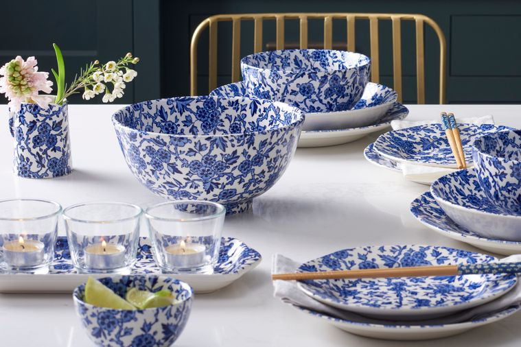 Blue Arden Rectangle Dish 25cm