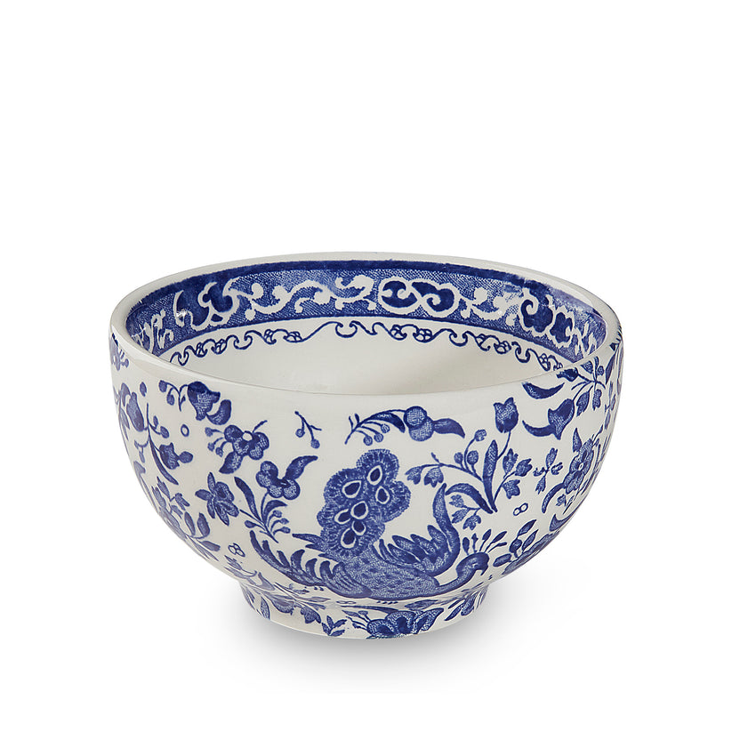 Blue Regal Peacock Mini Footed Bowl 12cm