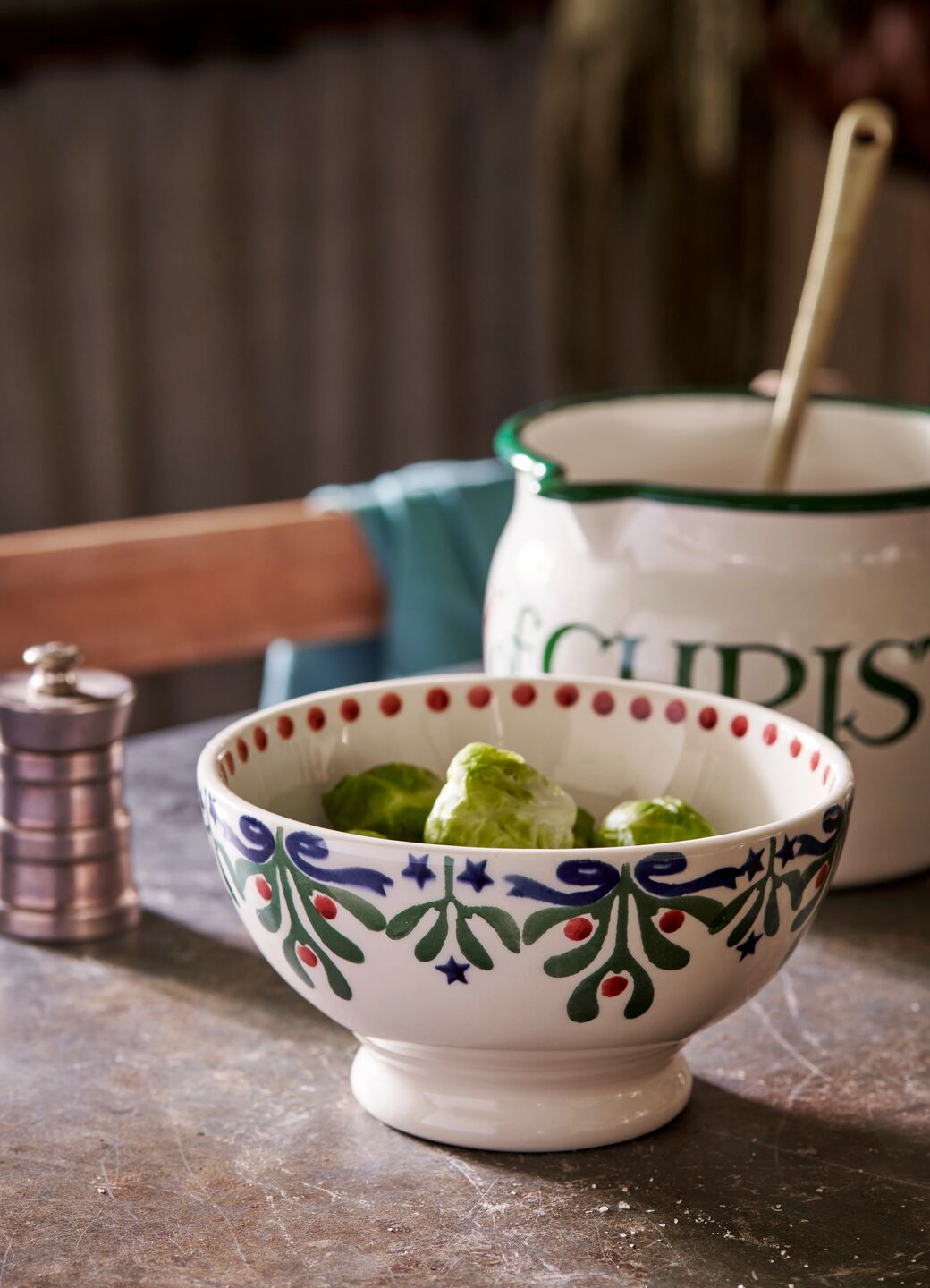 French Bowl Mistletoe