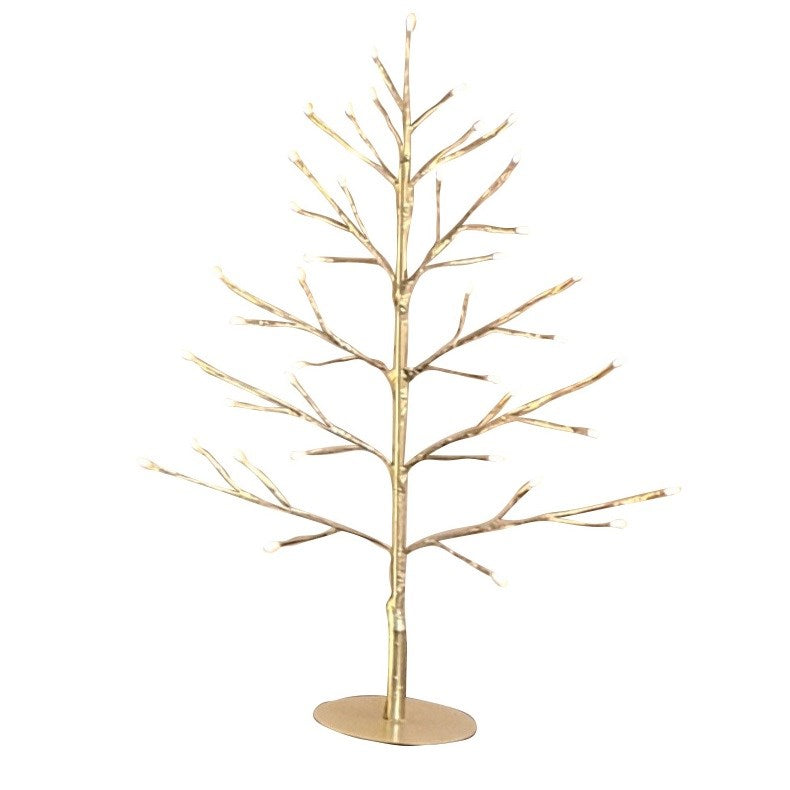 Champagne Flat Table Top Tree 60cm