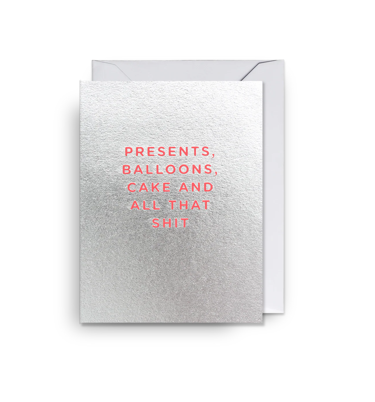 Presents, Balloons, Cake... Mini Card