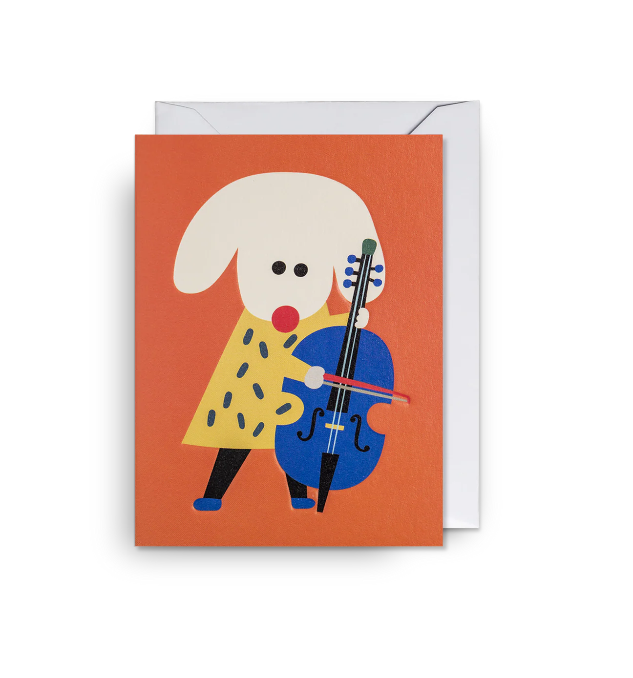 Cello Dog- Mini Card
