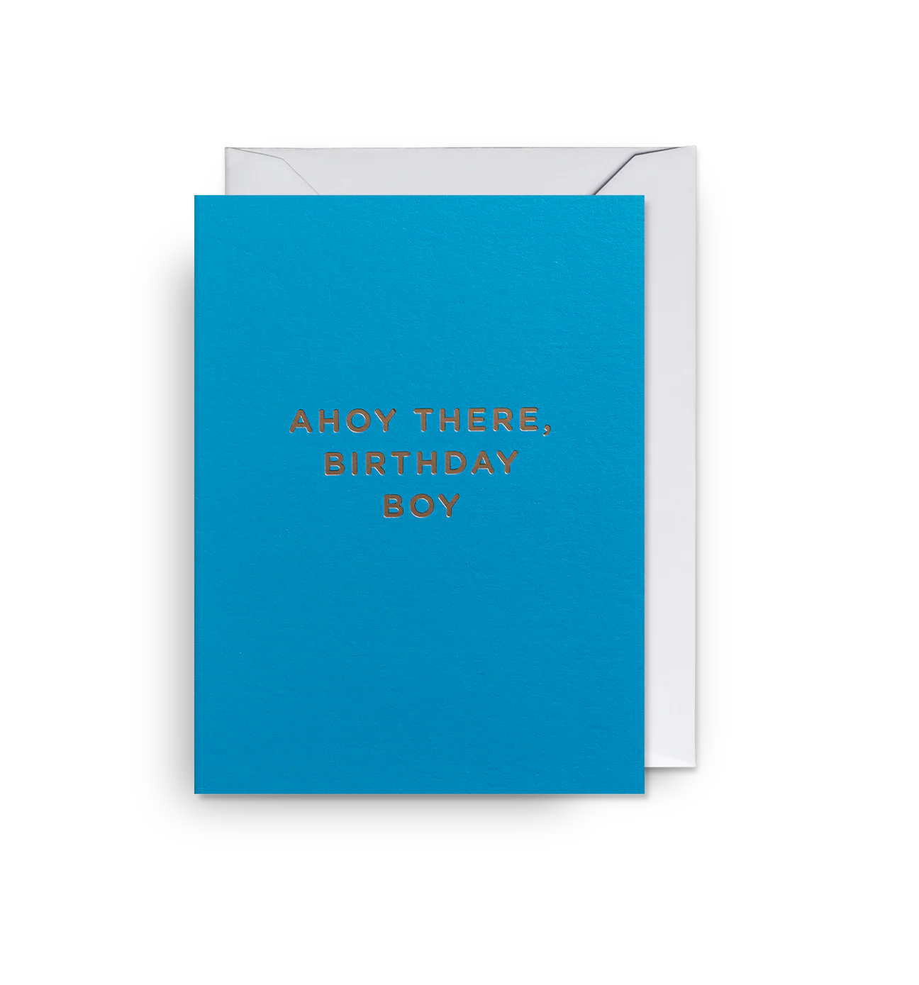 Ahoy There, Birthday Boy- Mini Card