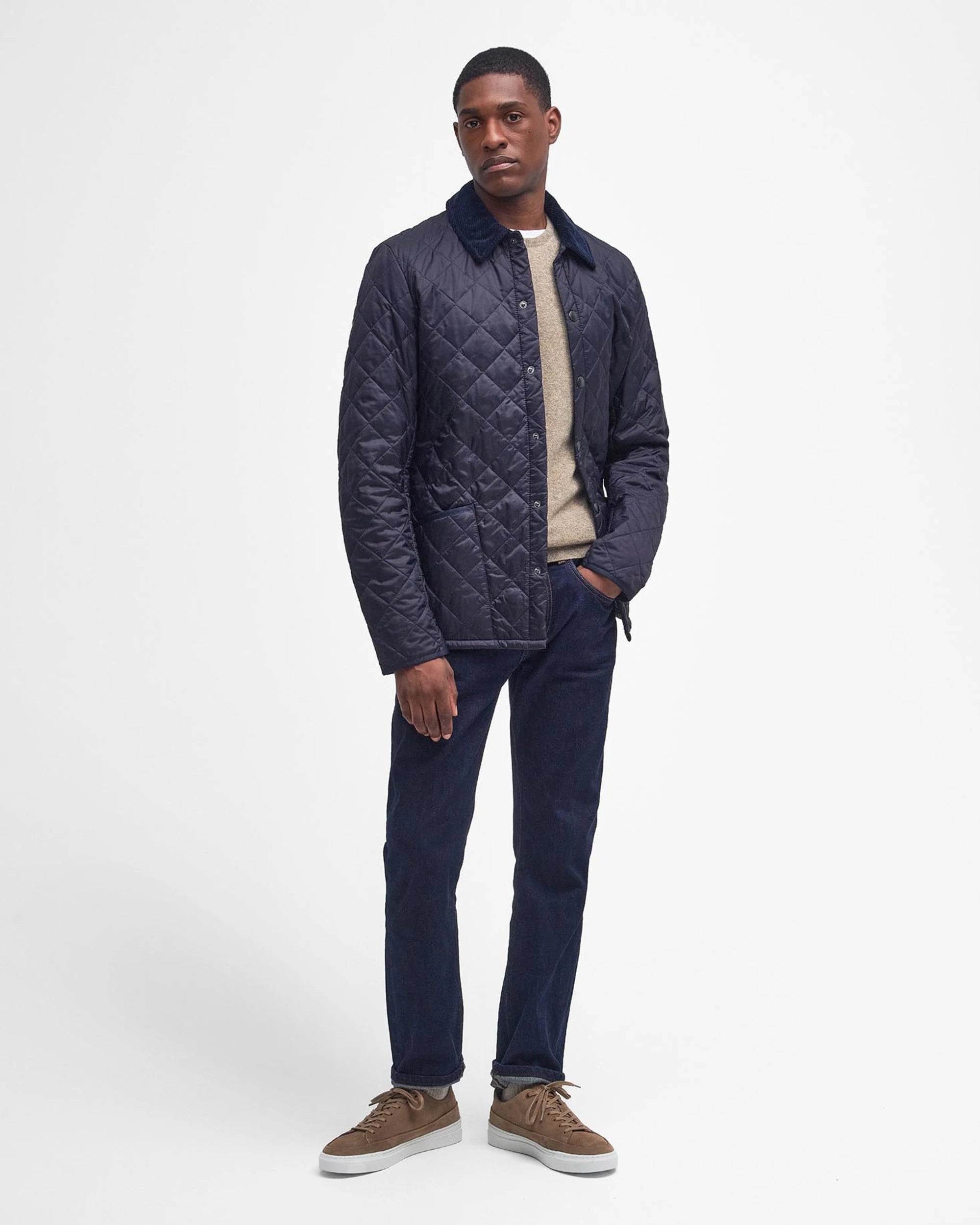 Barbour Heritage Liddesdale Quilted Jacket Navy