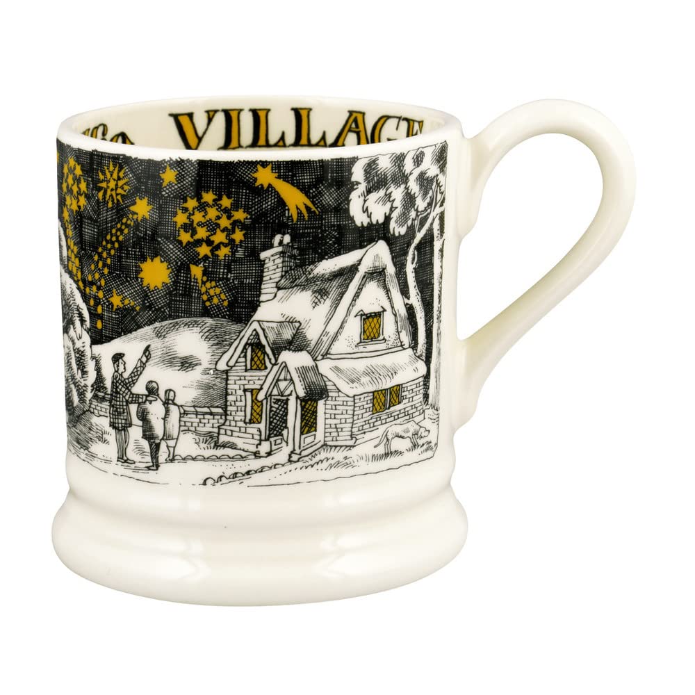 Half Pint Mug Village Fireworks