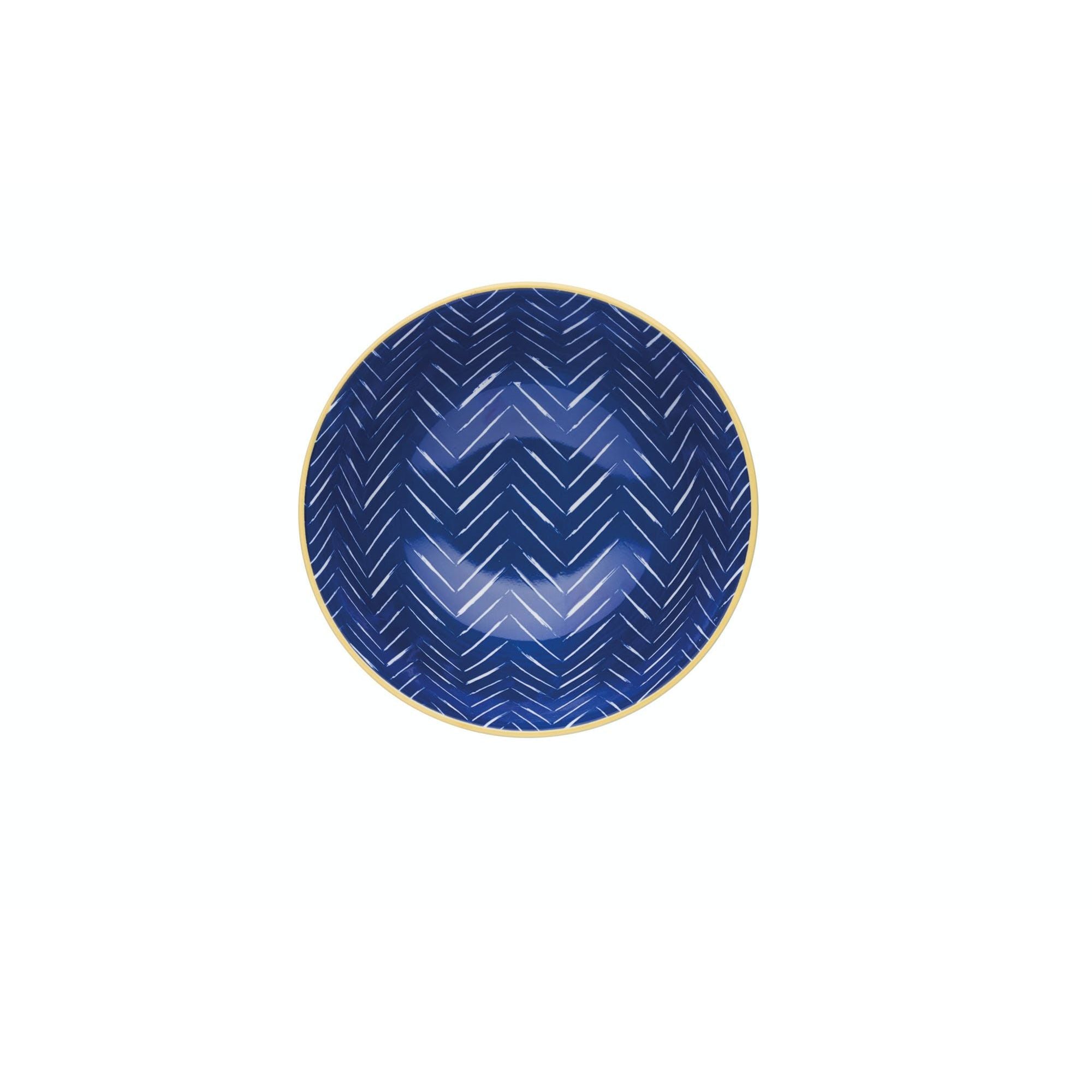 Mikasa Does It All Bowl 15.7cm - Leafy Indigo