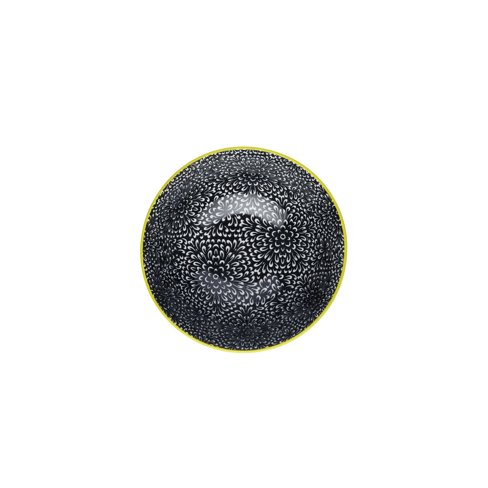 Mikasa Does It All Bowl 15.7cm - Black Floral