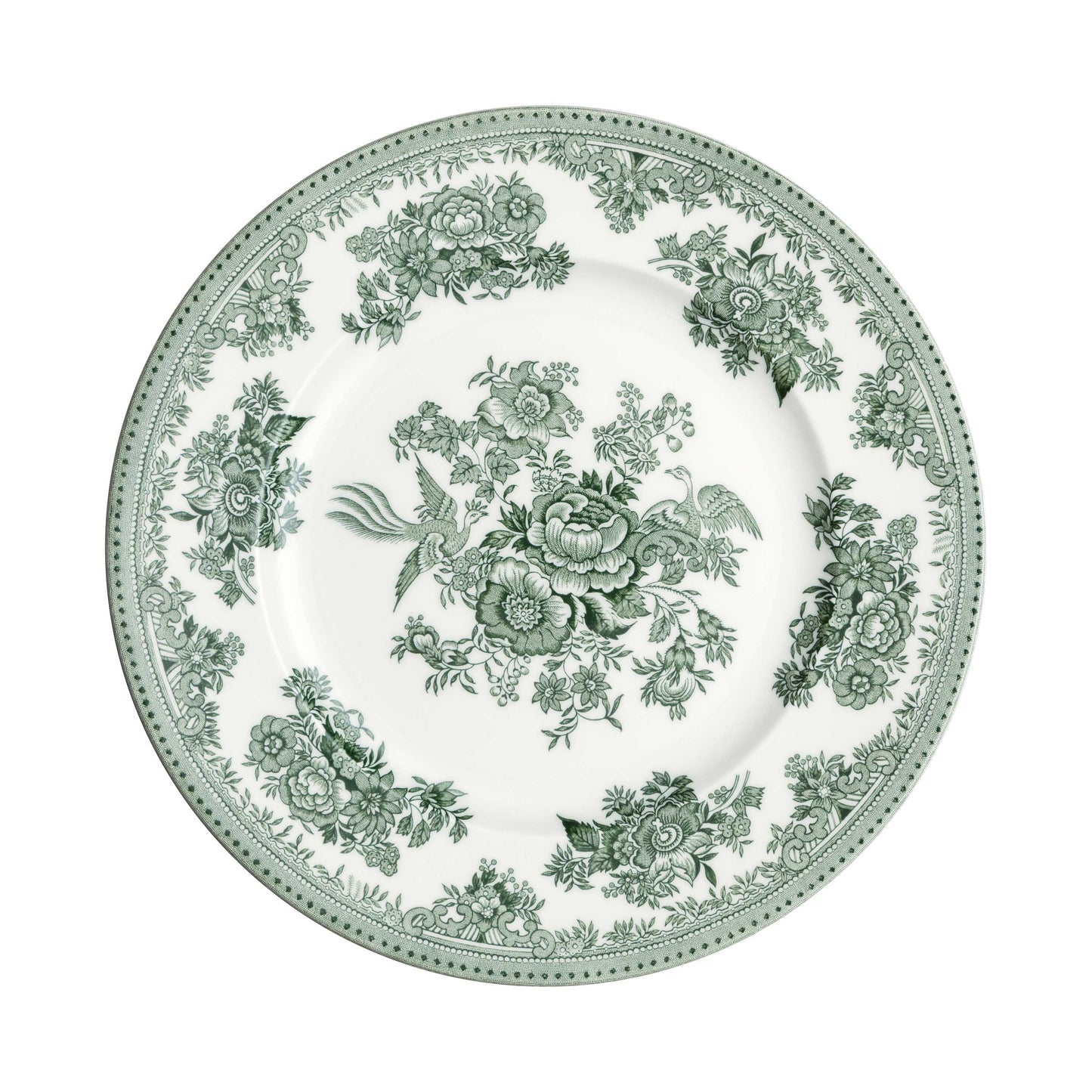 Green Asiatic Pheasant Plate 22cm