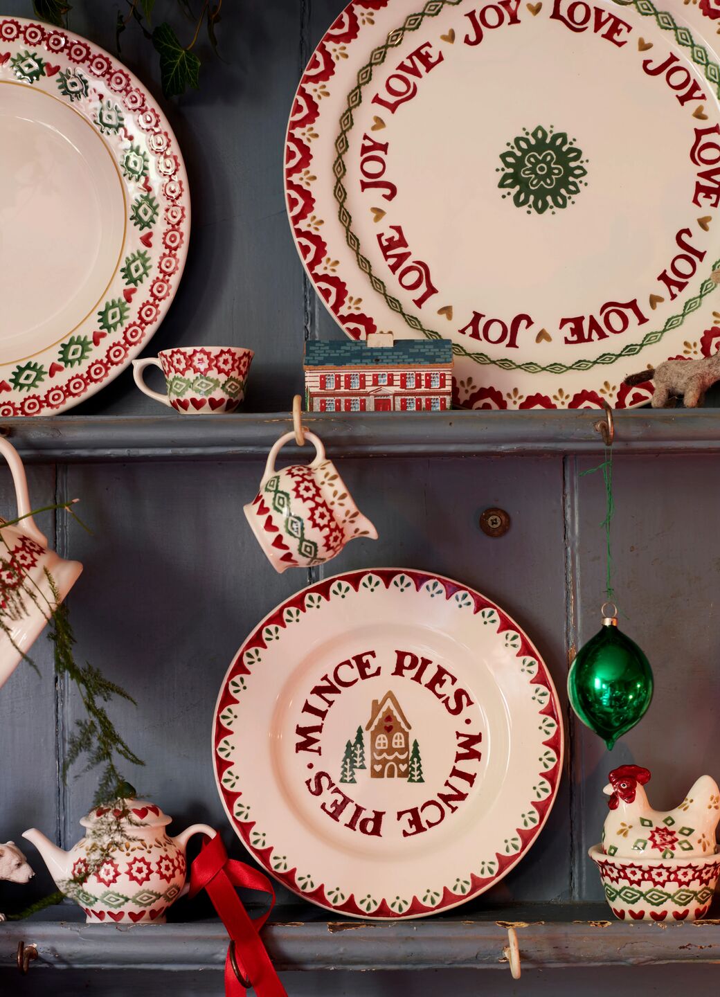 Gingerbread Mince Pies 8 1/2" Plate