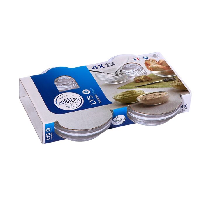Lys Stackable Bowl Set of 4/ 6cm