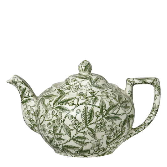 Green Prunus Teapot Small 400ml