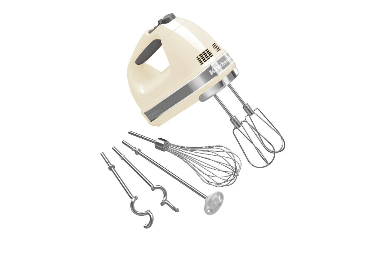 9 Speed Hand Mixer Almond Cream