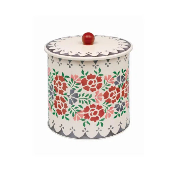 Antique Roses Biscuit Barrel