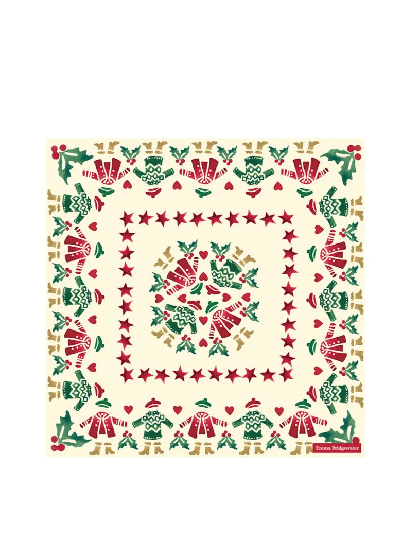 Winter Walks Cream Napkin