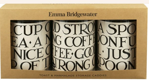 Toast & Marmalade Set of 3 Caddies