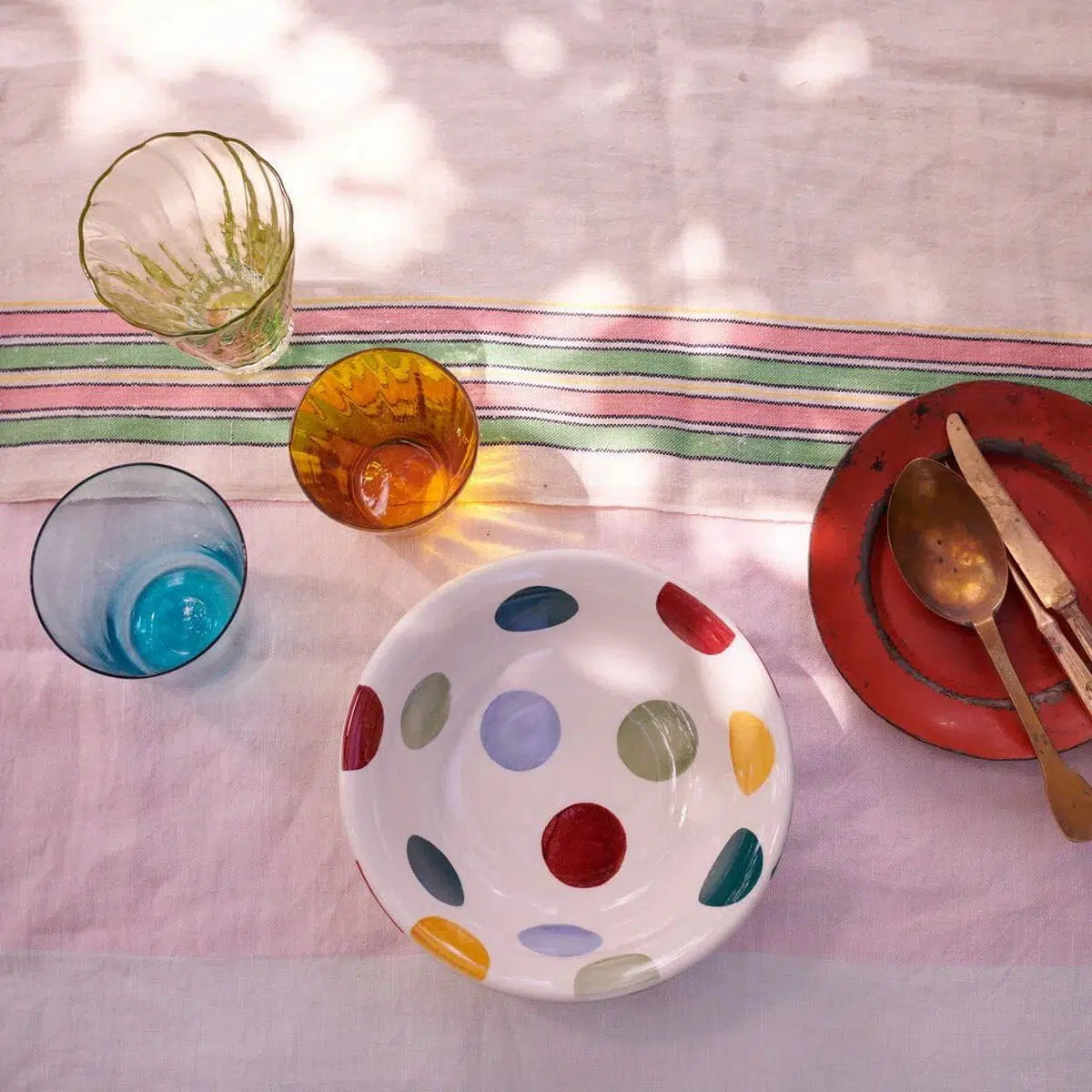 Big Polka Dot Cereal Bowl