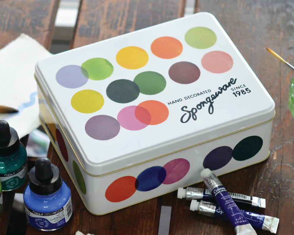 Colour Palette Rectangular Tin