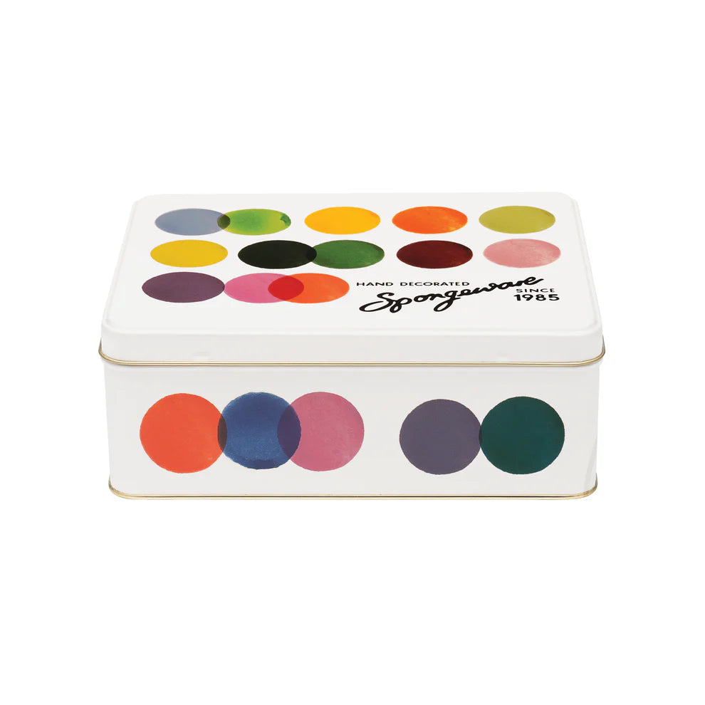 Colour Palette Rectangular Tin