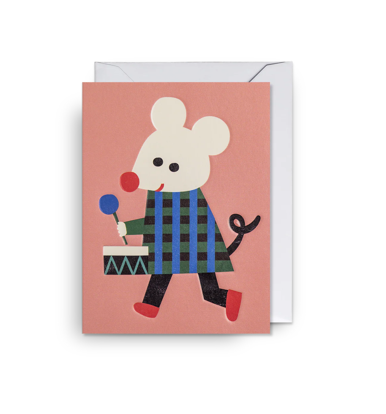 Drum Mouse- Mini Card