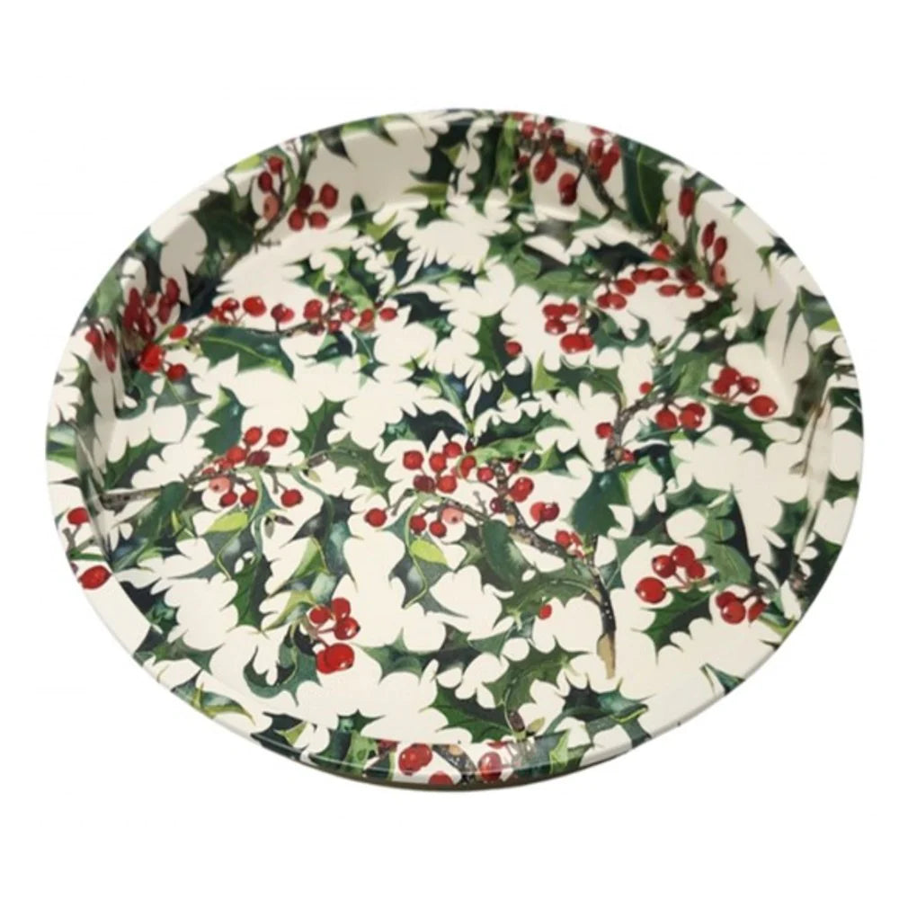 Christmas Holly Deep Tray