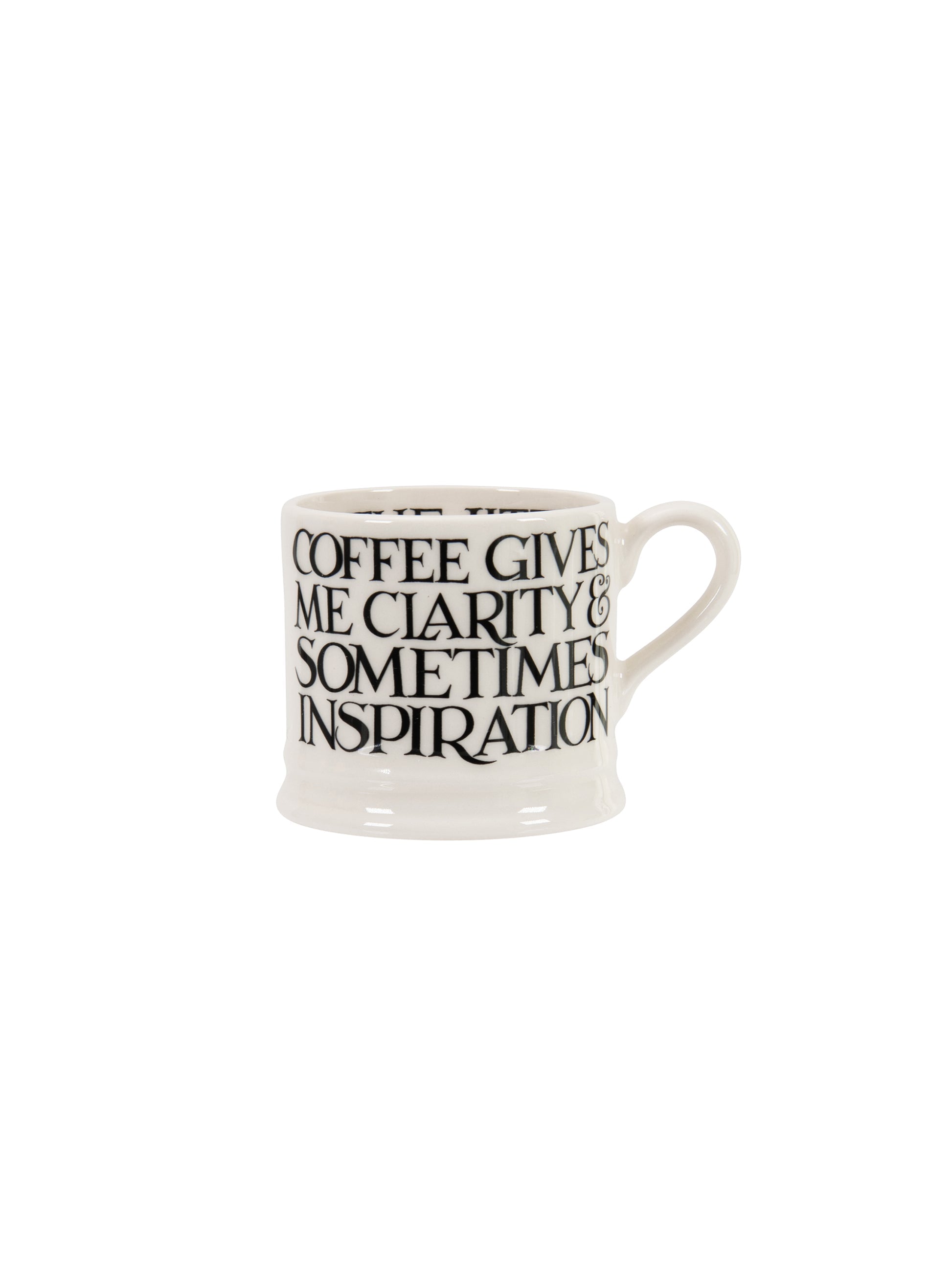 Black Toast Small Mug all Over
