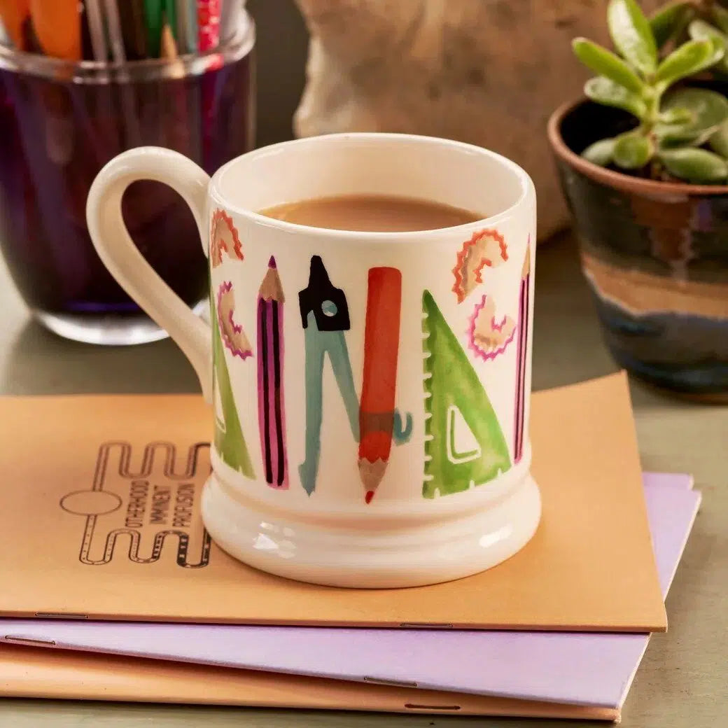 Stationary Half Pint Mug