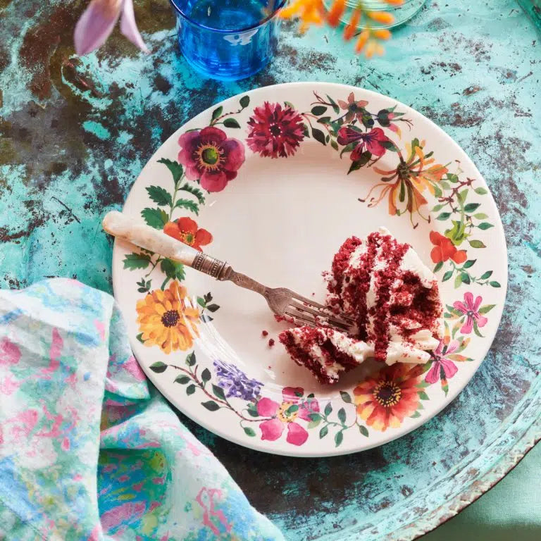 Garden Flowers 8 1/2" Plate