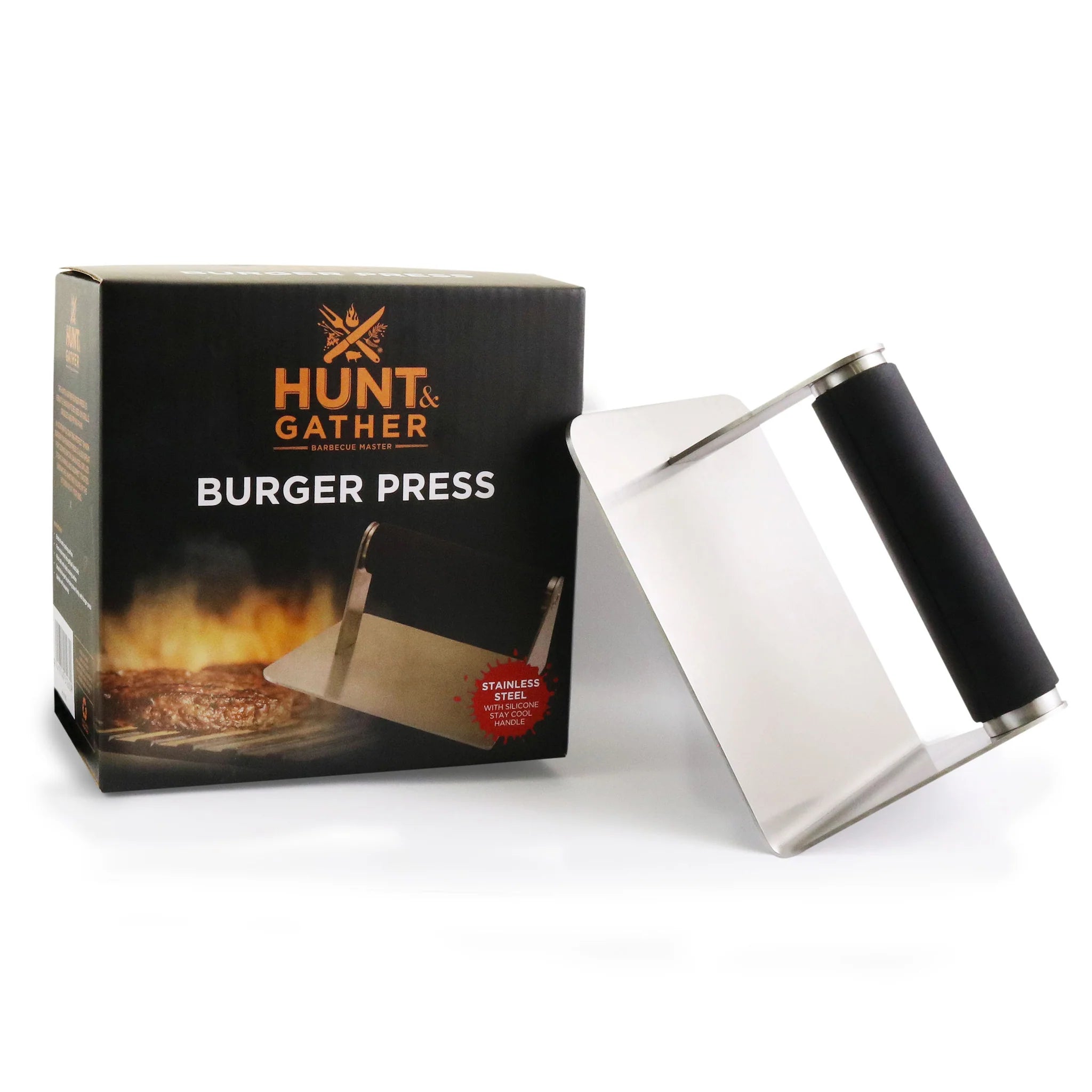 Burger Press - Stainless Steel