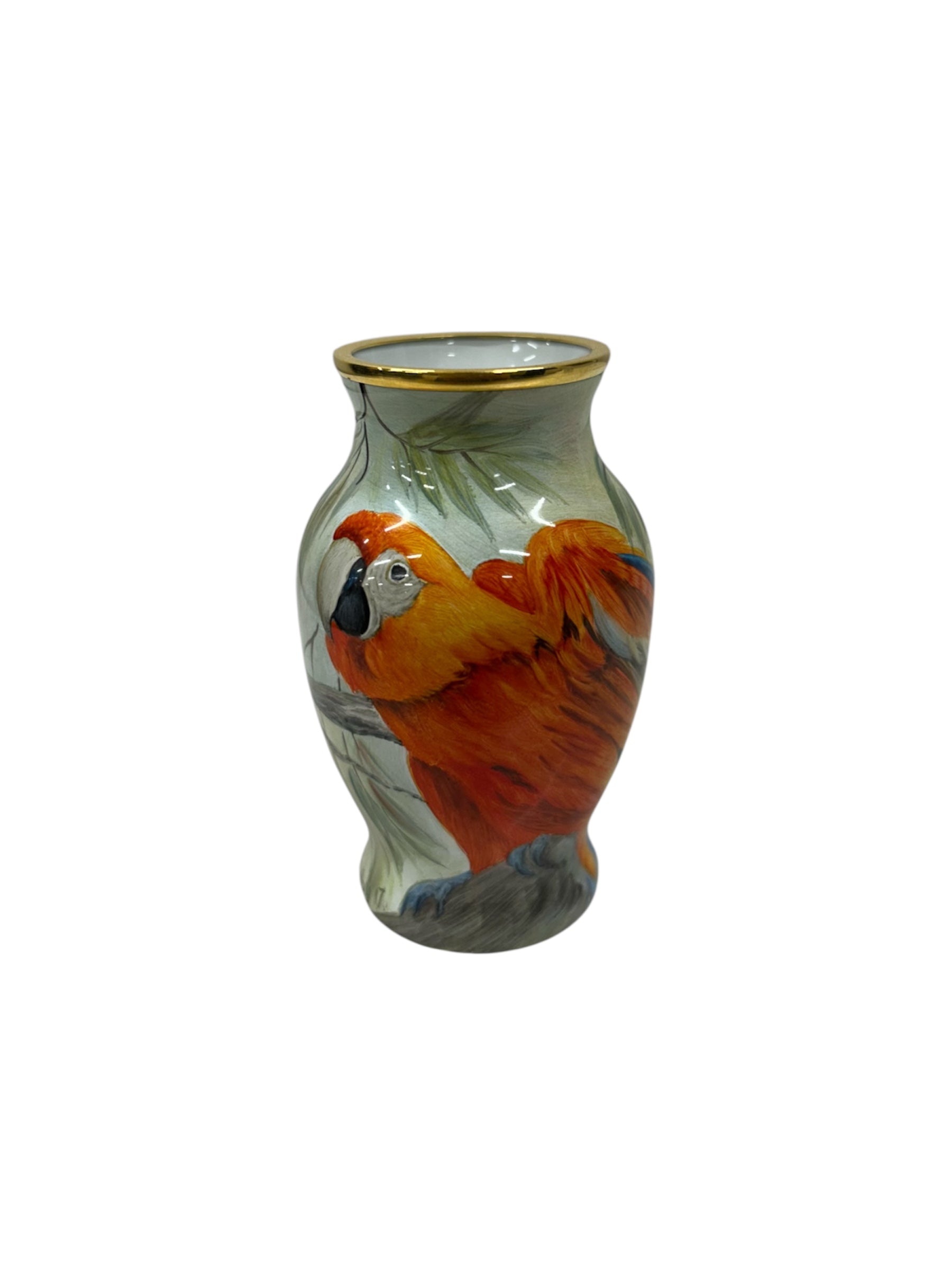 Parrot Vase