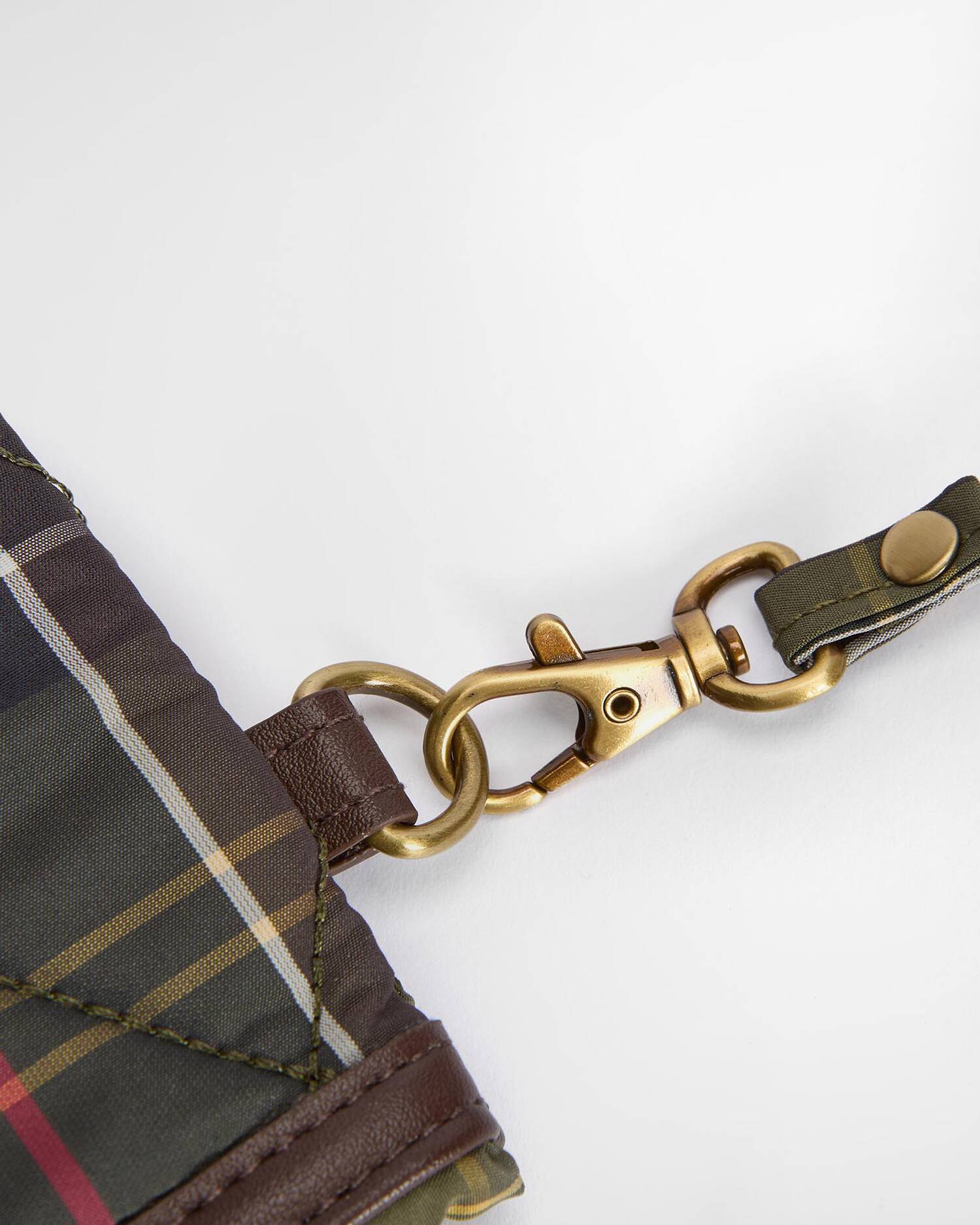 Barbour Wetherham Quilted Tote Bag Classic Tartan