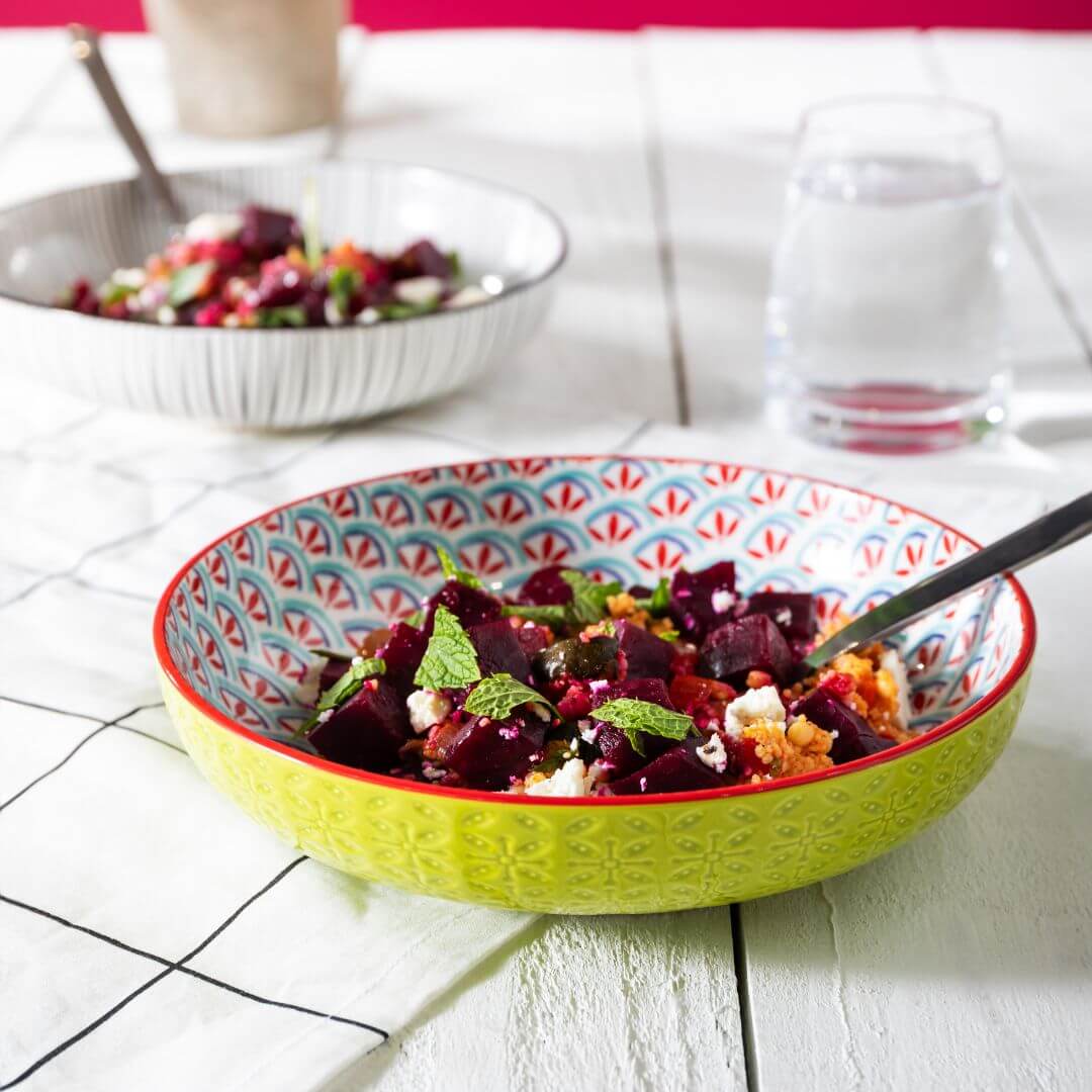 Mikasa Pasta Bowl 21cm Geometric Line