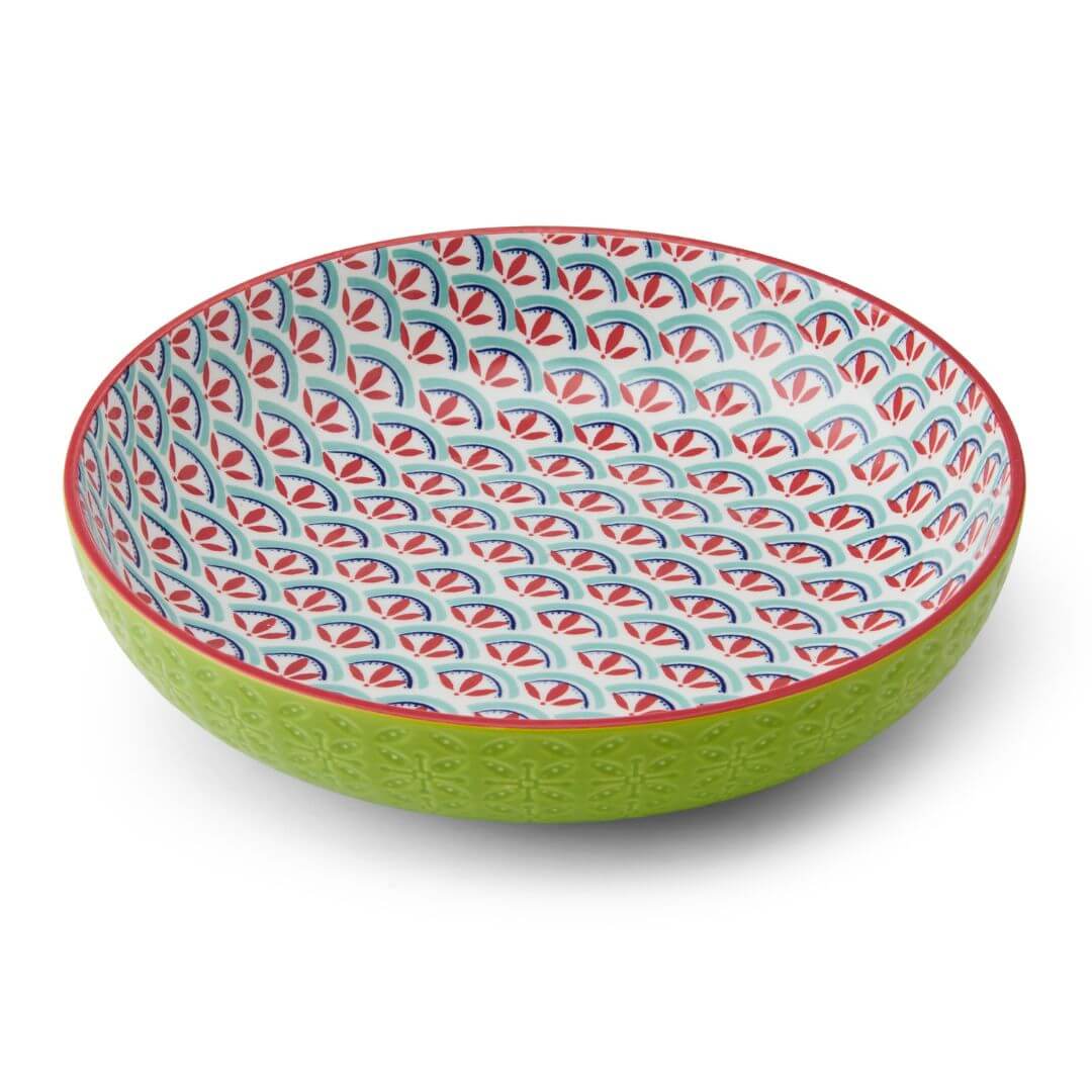 Mikasa Pasta Bowl 21cm Geometric Line