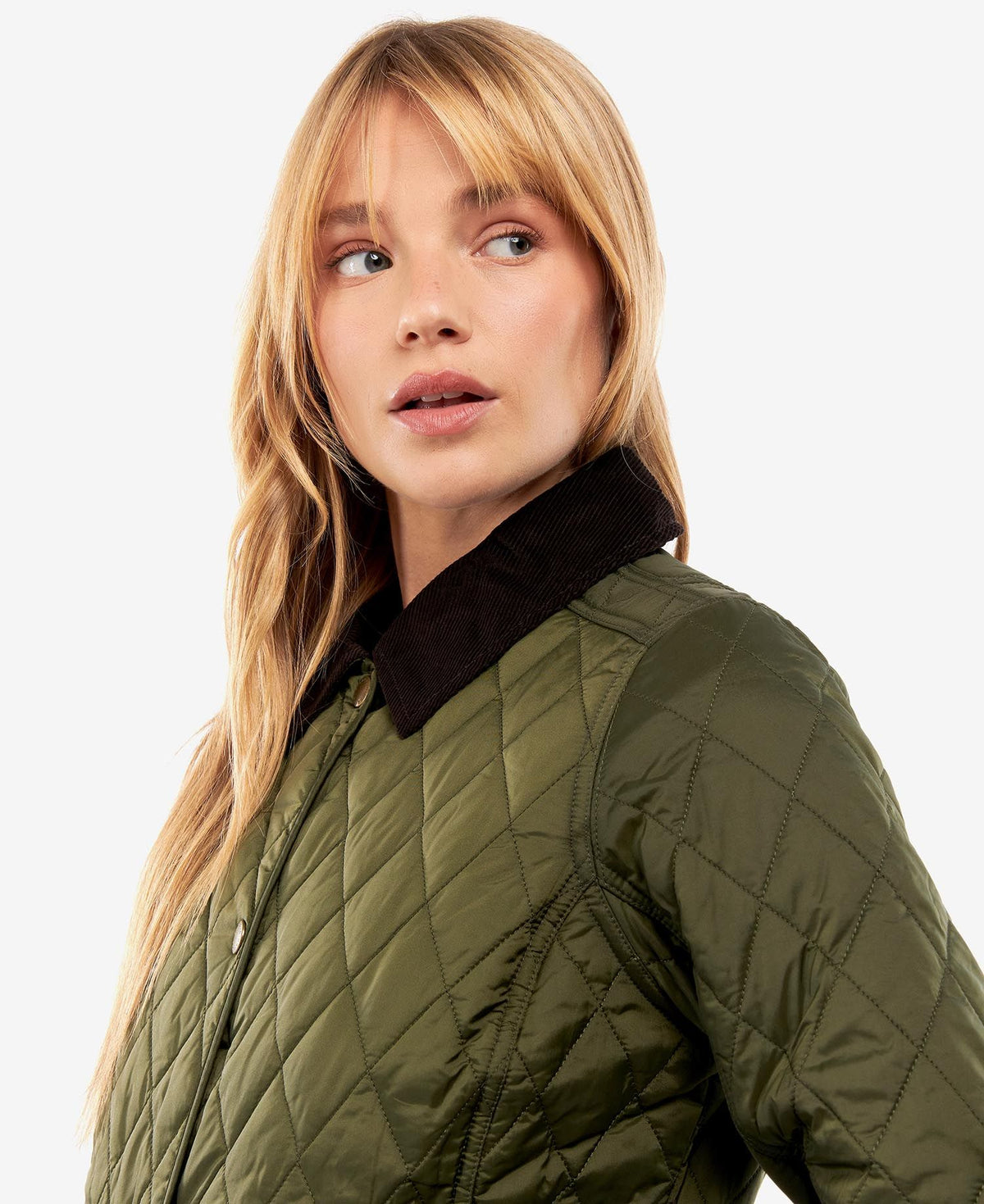 Barbour Annandale Quilted Barbour Quilted Jacket Womens Green