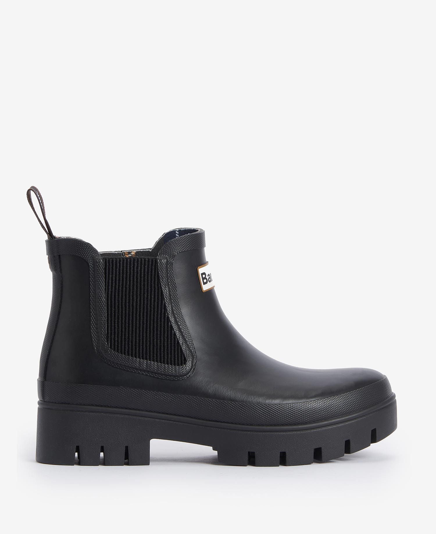 Barbour Halton Chelsea Welly Black