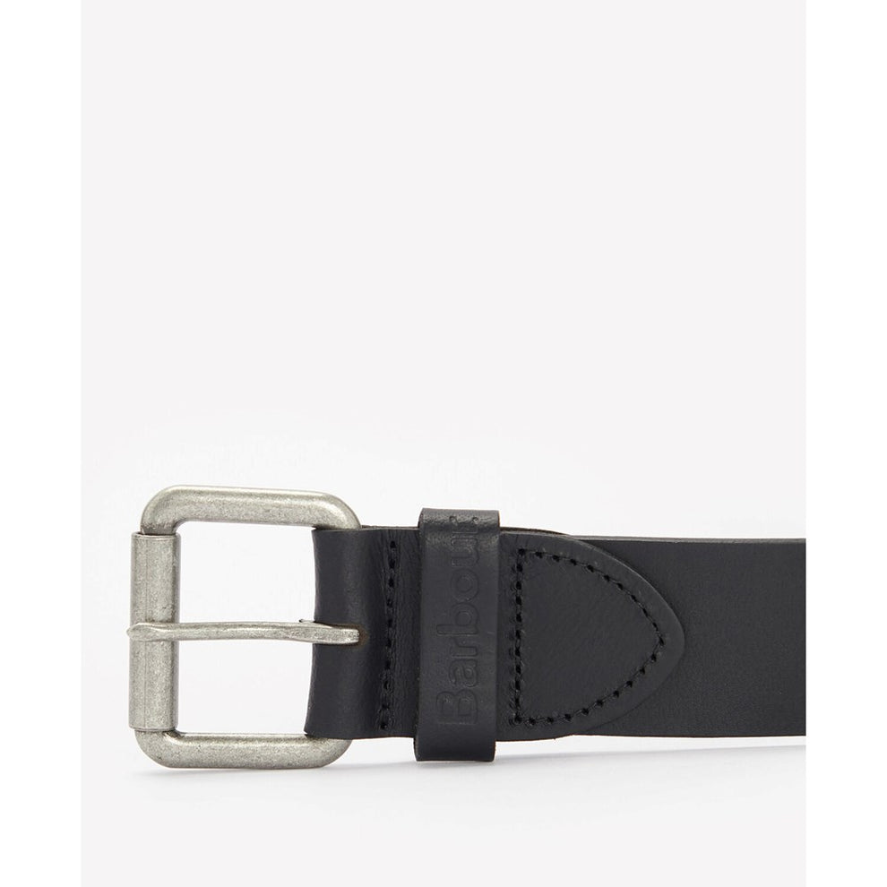Barbour Allanton Leather Belt Black