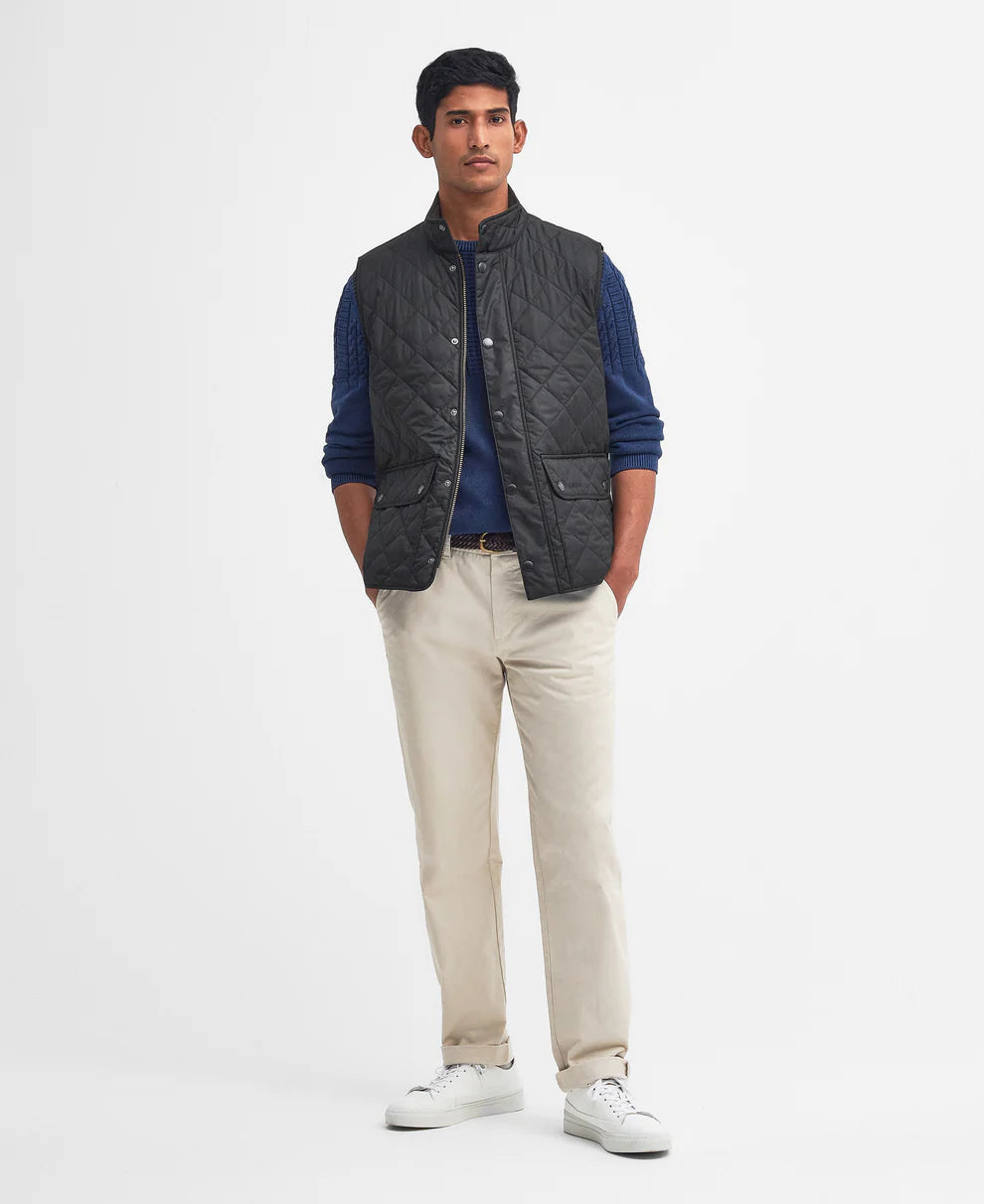 Barbour New Lowerdale Quilted Gilet Black