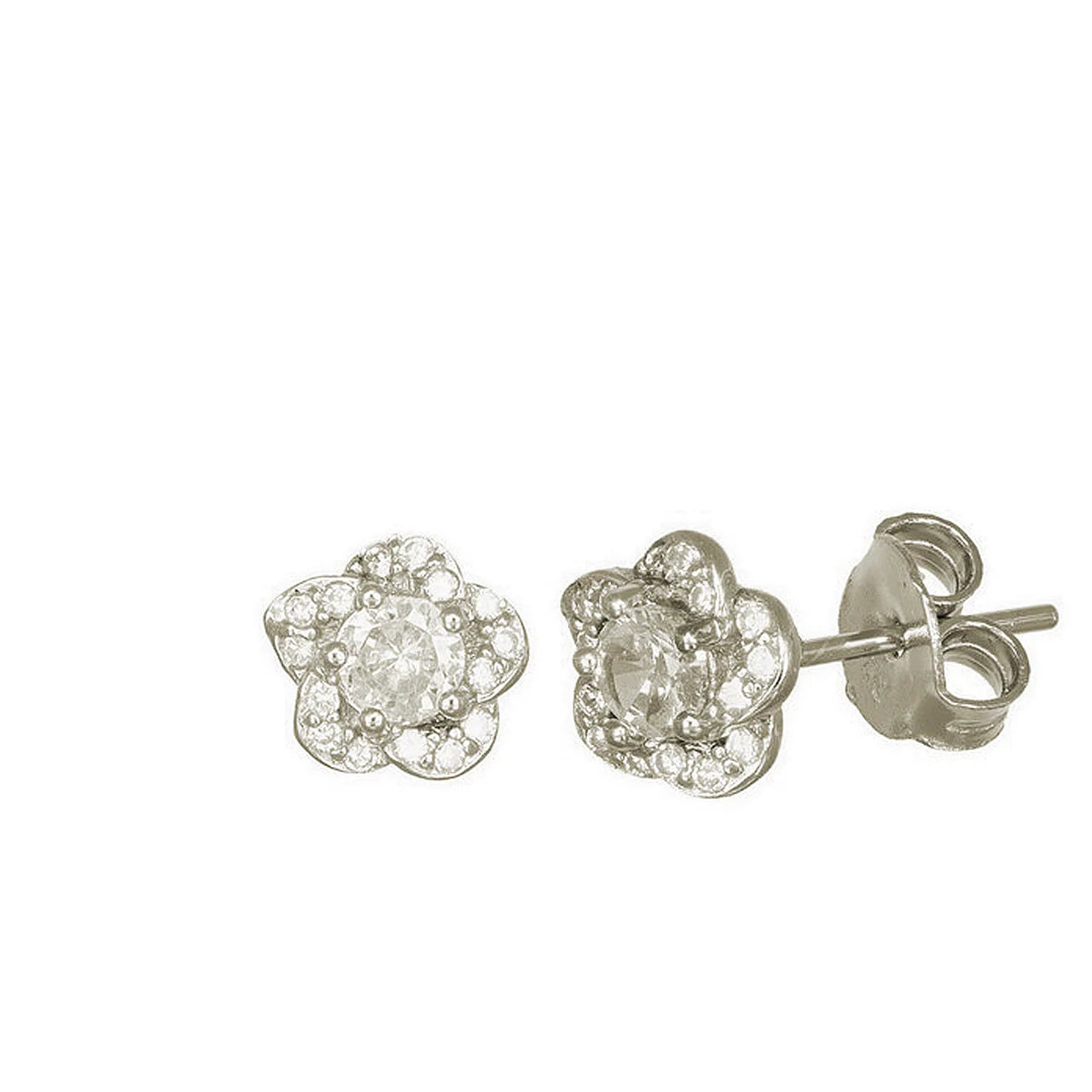 Small Flower Stud Earrings
