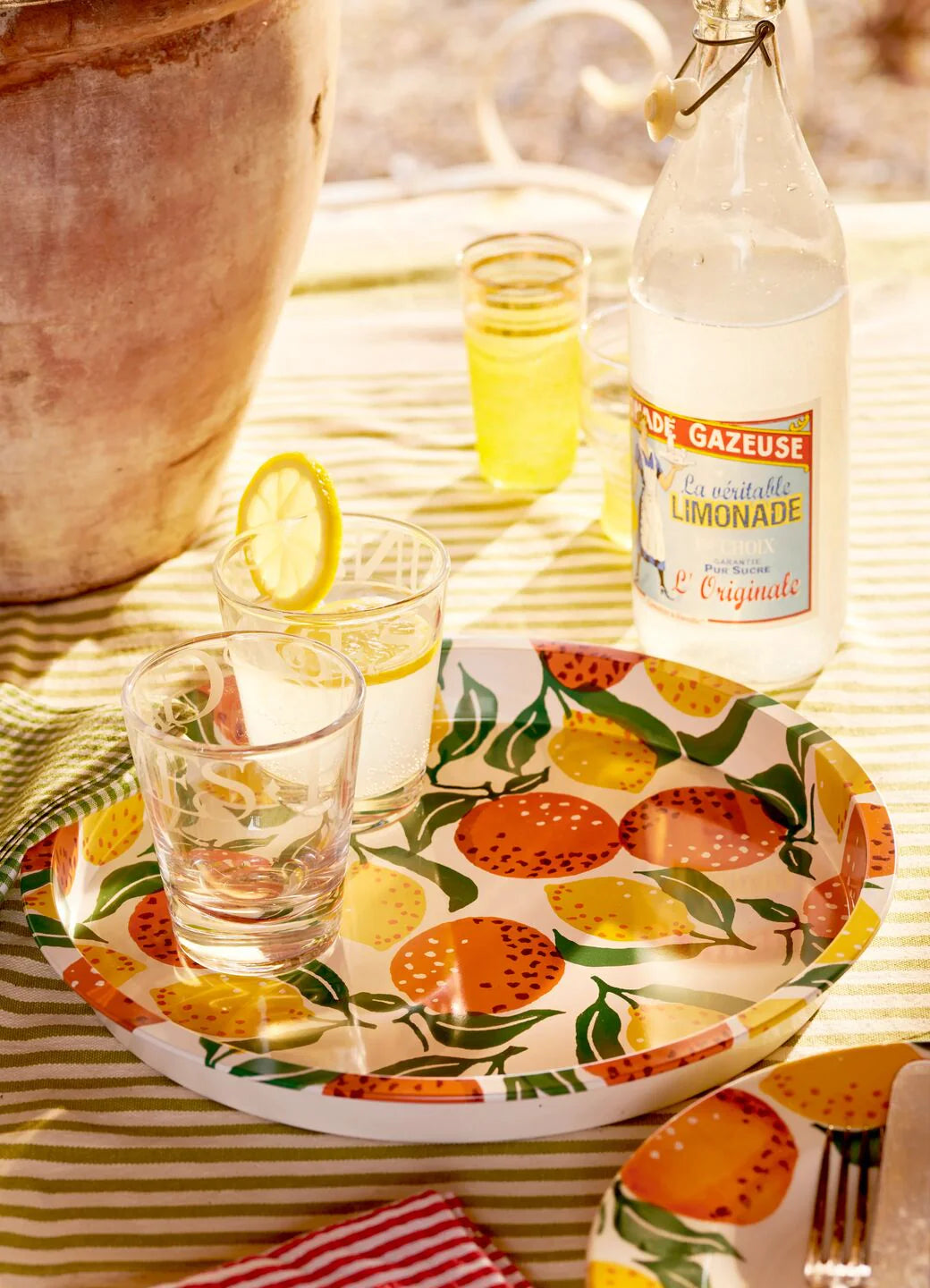 Oranges & Lemons Deepwell Tray