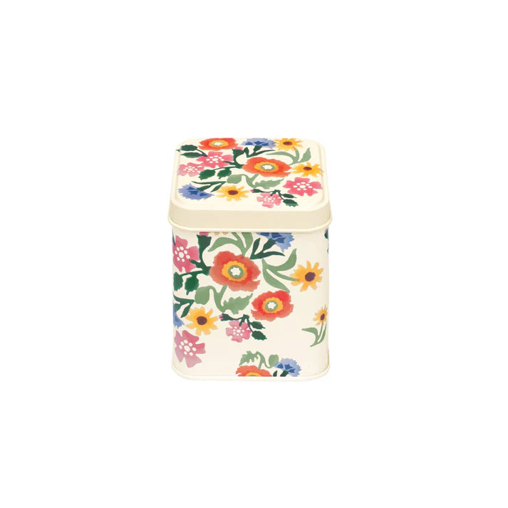 Poppies Square Tin