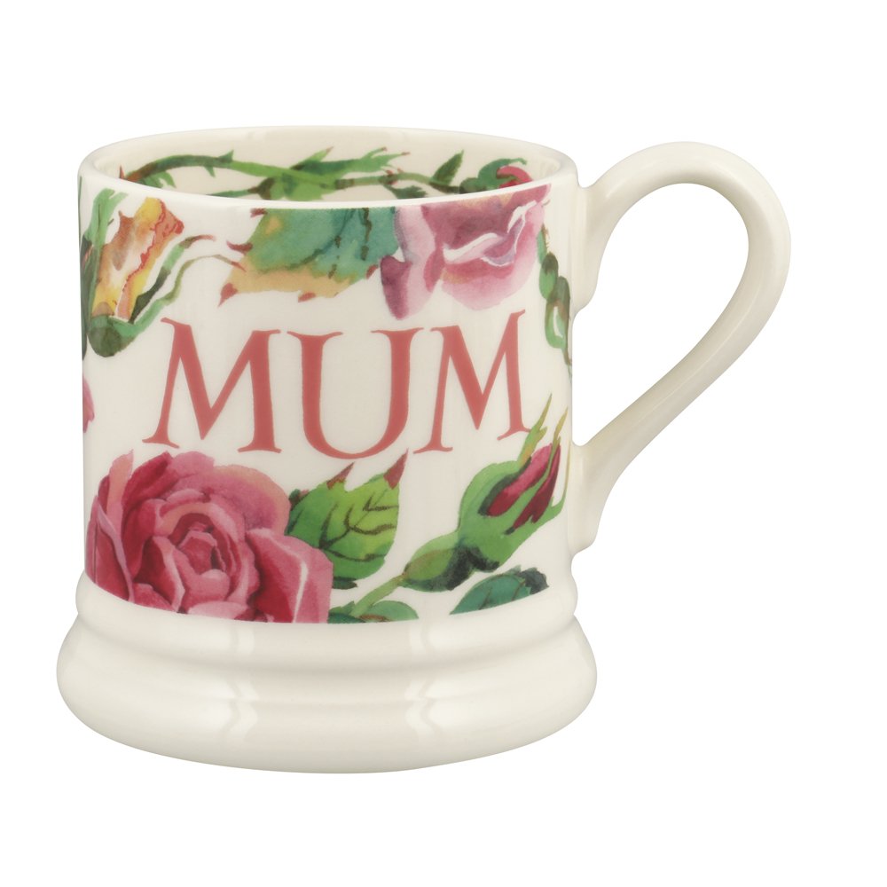 Roses All My Life Mum Half Pint Mug