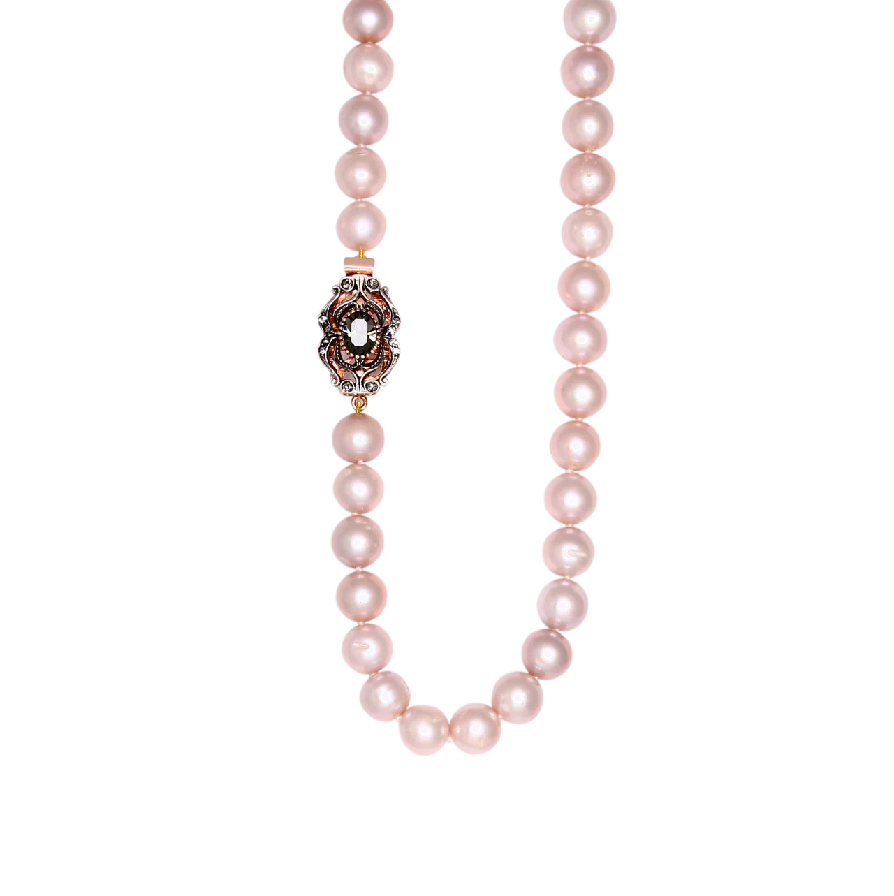 11mm Pink Pearl Necklace