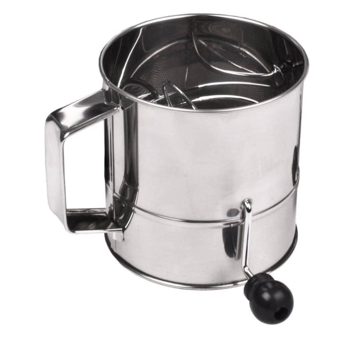 8 Cup Crank Sifter