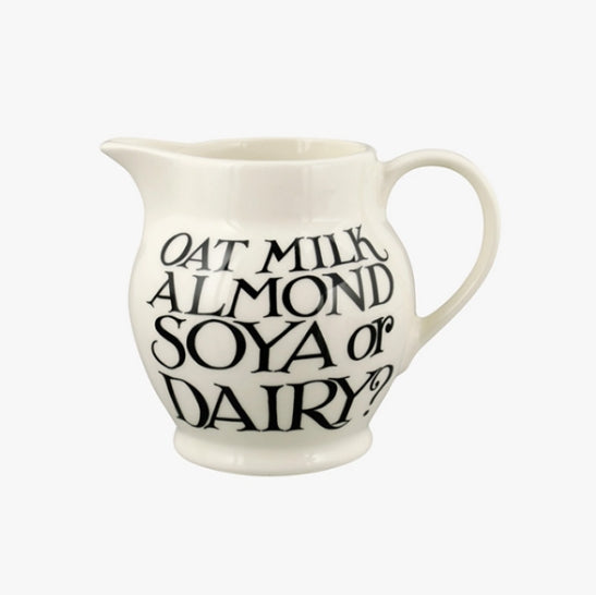 Black Toast Soy or Dairy 1/2 Pint Jug